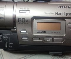 Sony Handycam camera