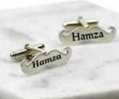 *Personalized  Customized Name Bar Studs* - 1