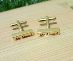 *Personalized  Customized Name Bar Studs*