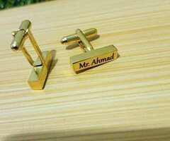 *Personalized  Customized Name Bar Studs*